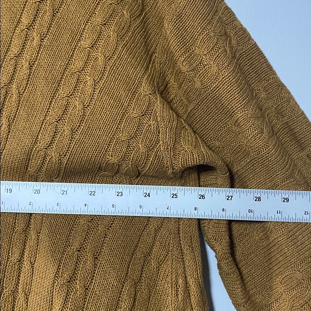 J Jill Perfect Relaxed Fit Open Front Cardigan Women’s XL‎ Camel Tan Sweater - Picture 12 of 14